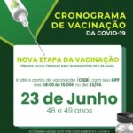 SAÚDE DE JABORANDI INICIA NOVO CRONOGRAMA DE VACINAÇÃO CONTRA A COVID 19