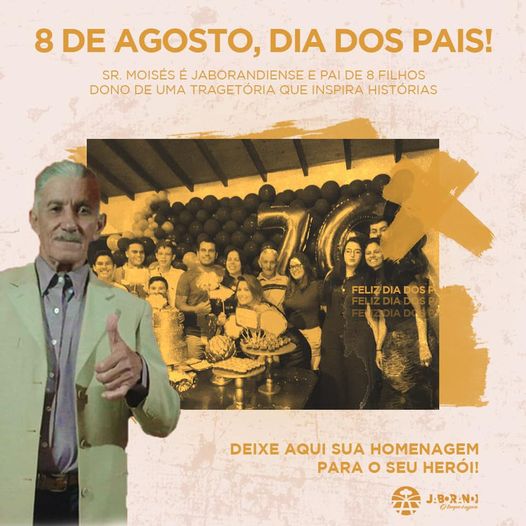 NESTE DIA DOS PAIS, MAIS DO QUE DESEJAR UM BOM DIA, QUEREMOS FALAR DE HISTÓRIAS! - Jaborandi NESTE DIA DOS PAIS, MAIS DO QUE DESEJAR UM BOM DIA, QUEREMOS FALAR DE HISTÓRIAS! - Jaborandi